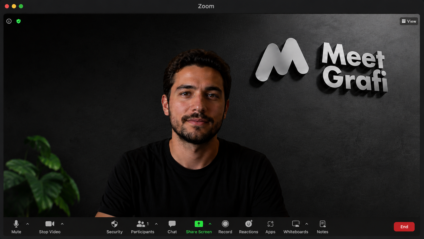 Lucas Hayden on Zoom