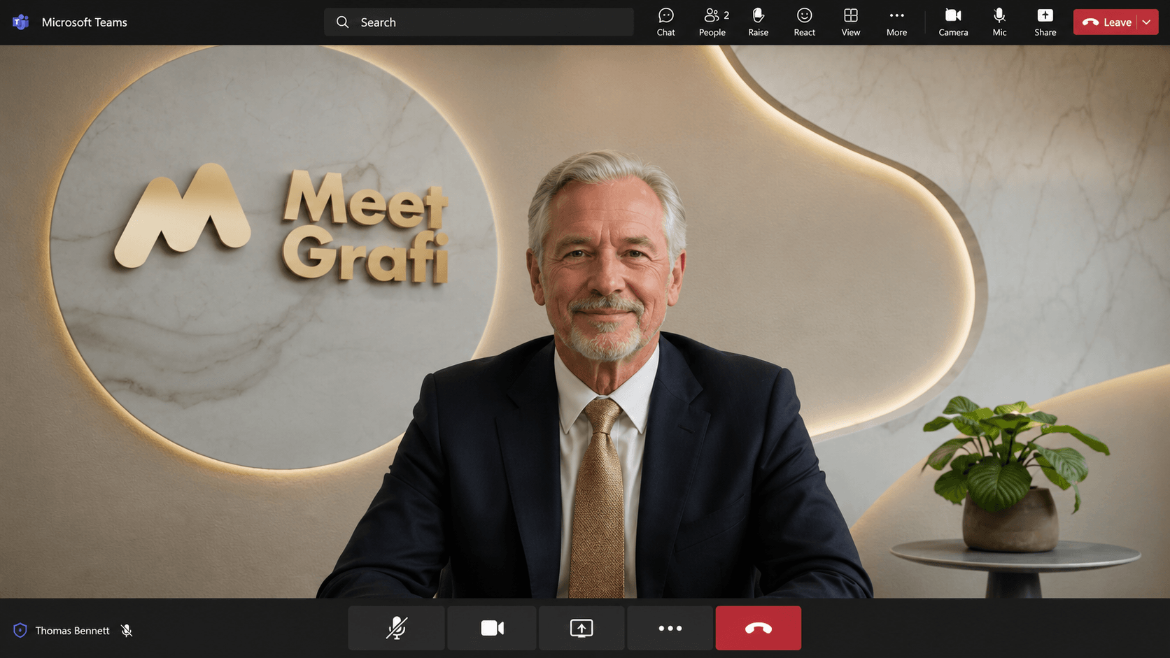 Thomas Bennett on Microsoft Teams